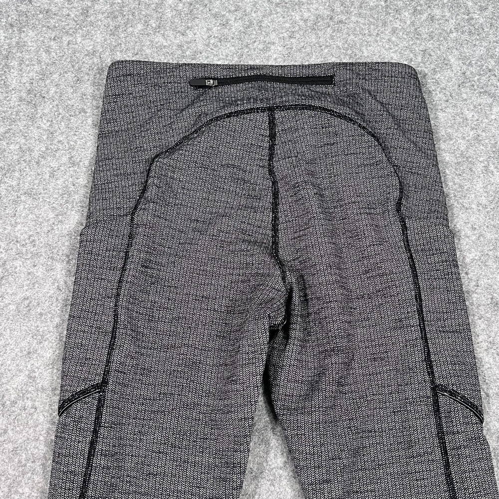 Lululemon‎ Athletic Teeny Tooth White Black Speed Up 28" Tights Women's Size 6 - Picture 4 of 8